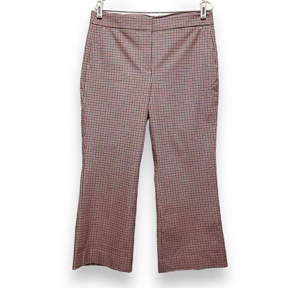 NWT - J. Crew Hayden Kickout Crop Pants in Plaid - Picture 1 of 6